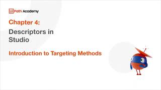 Detalles 11a. Descriptors in Studio - Intro to Targeting Methods Actualización