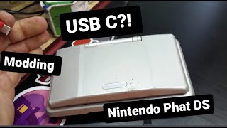 USB C Nintendo DS?! Modding an Original Phat DS