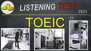 TOEIC Listening Test 38. TOEIC Asia set Japan examination 2023