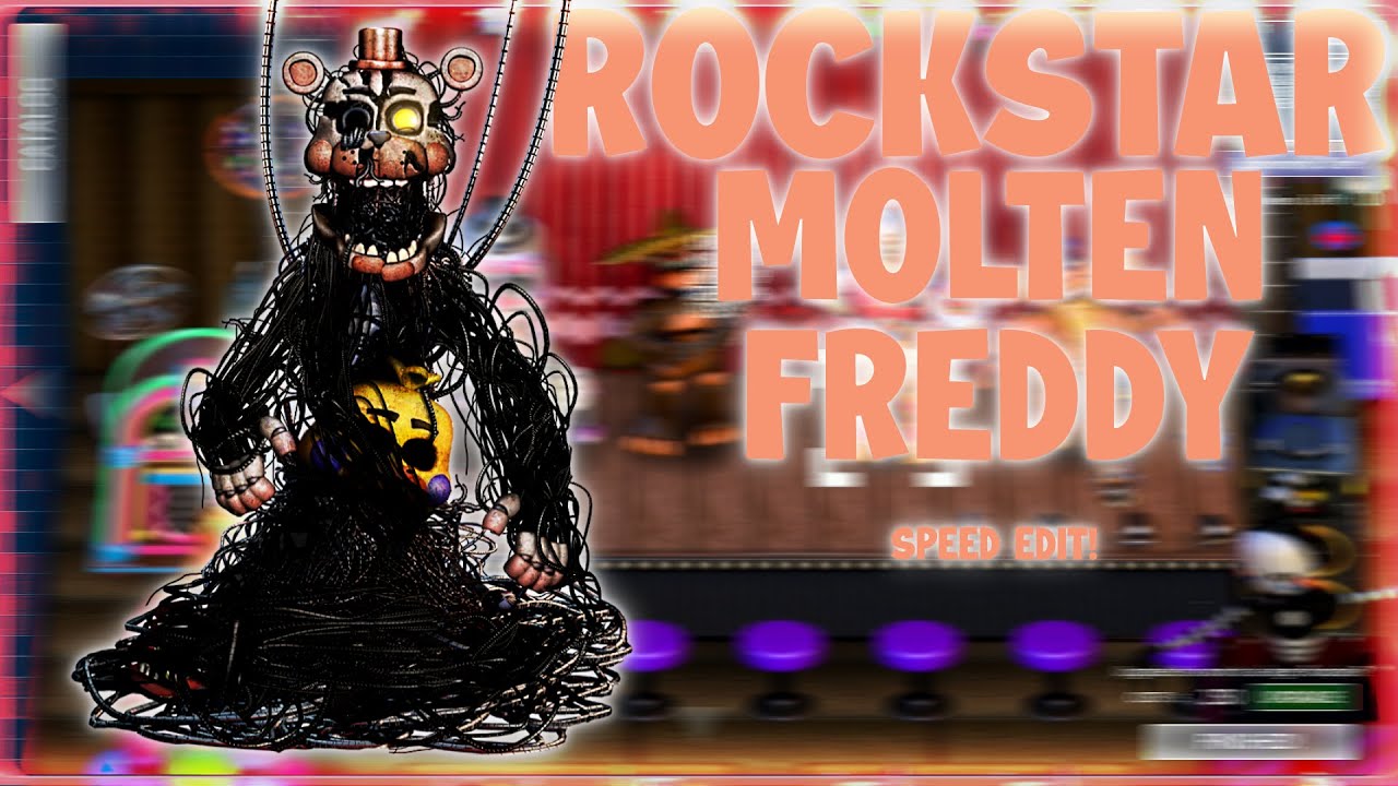 Stylized Pizzeria Simulator - Molten Freddy