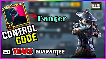 (2022) Hydra Danger New 1.9 update Control code & Sensitivity code BGMI ll Evil Daxter