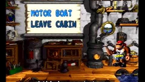 SNES Donkey Kong Country 3 Game (Intro)