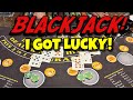 Blackjack  double deck 50200 bets live boulder station casino