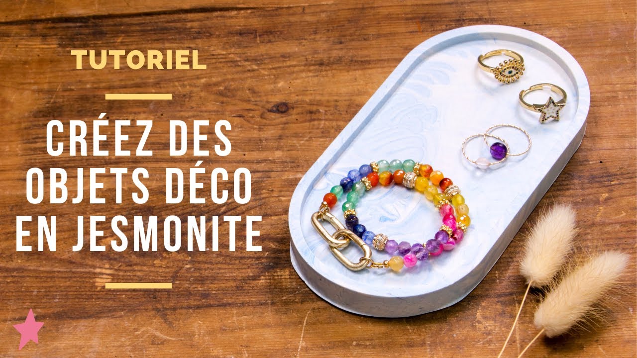 TUTORIEL | Porte-Savon et Plateau Effet Marbré en Jesmonite