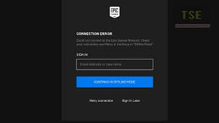 How to fix Connection error could not connect to the Epic Games Network screenshot 2