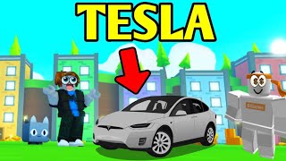 Tesla In Pet Simulator X