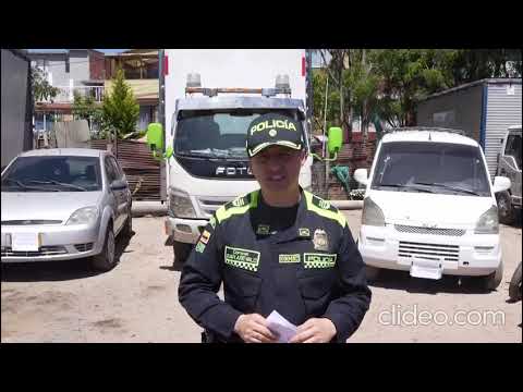 Recuperan ocho vehículos hurtados y se logran dos capturas en la localidad de Kennedy en Bogotá