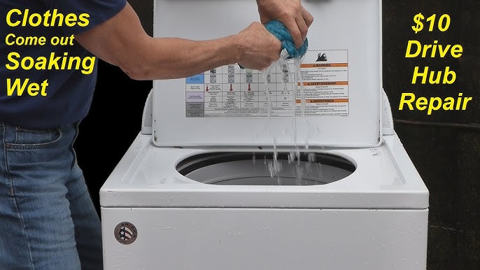 Whirlpool Washer Won't Spin - How to Test and Fix 