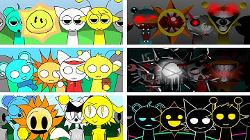 Incredibox - Sprunki but MIX MR SUN and SKY and MR WENDA and SIMON in ALL Different Mods