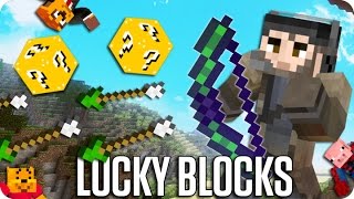 ¡MEGA DELTA BOW! LUCKY BLOCKS | Minecraft Con Sara, Luh Y Exo