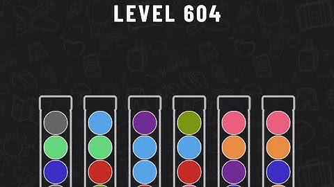 Ball Sort Puzzle Level 604 #ballsortpuzzle #ballsortpuzzlegameplay #puzzlegame #mobilegames