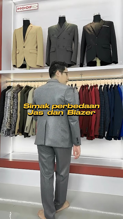 Simak perbedaan jas dan blazer😉#blazer #blazerpria #perbedaan #jas #jaspria