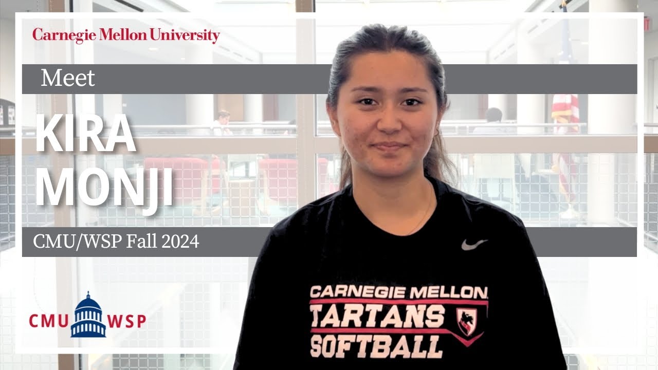 Meet CMU/WSP Participant, Kira Monji