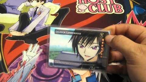Code Geass YuGiOh Token - Custom Made