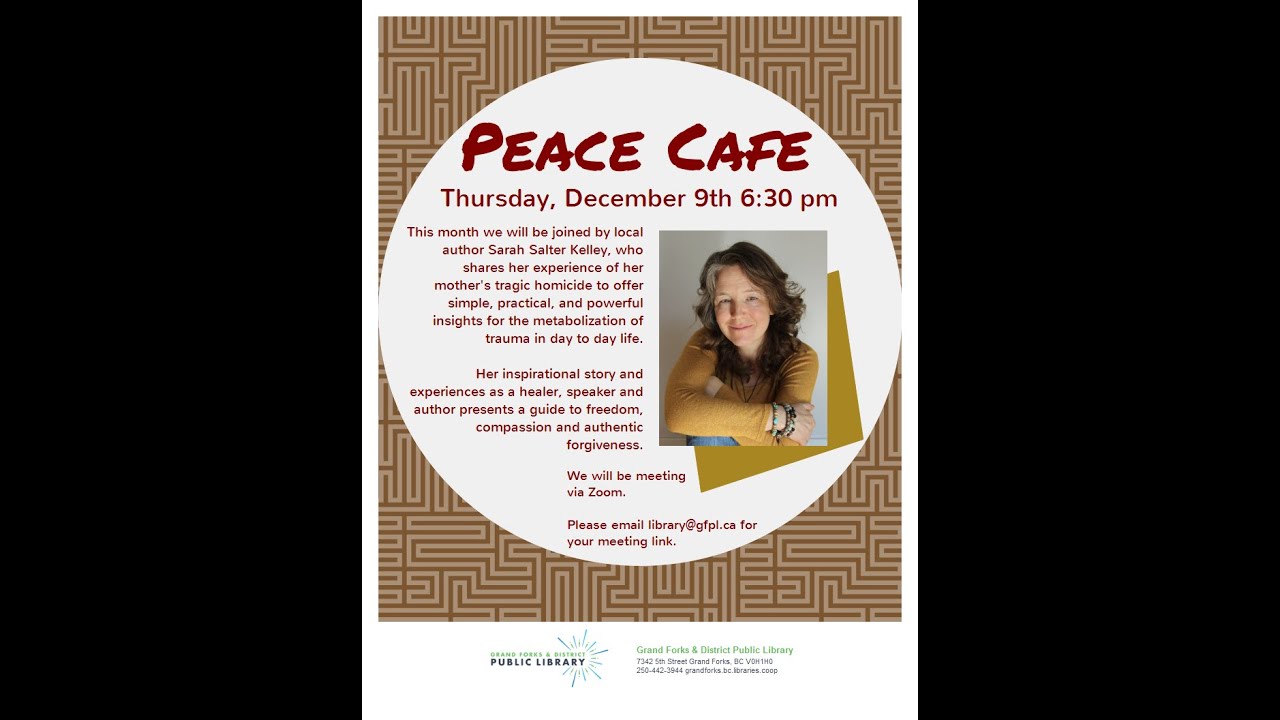 Peace Cafe with Sarah Salter Kelly