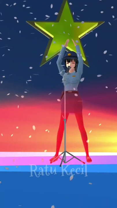 Polisi koban sakura school simulator konser emang lagi syantik emang lagi tamvan #shorts