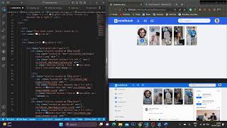 🔴 Let's build Facebook Clone with JavaScript ! ( Tailwind CSS, HTML)  Step By Step