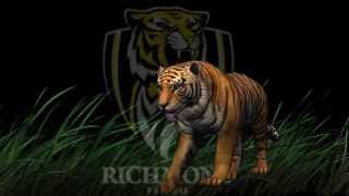 Richmond Tigers theme song with 3D Tiger