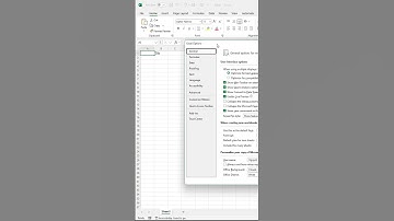 Cài đặt lại Font chữ mặc định trong Excel #exceltraining #exceltips  #excelonline  #tinhocvanphong
