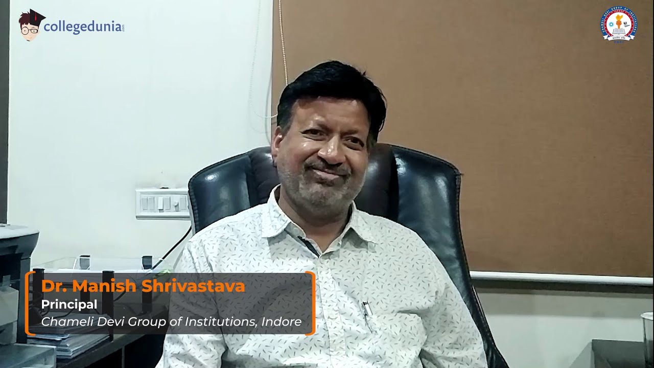 Dr Manish Shrivastava Principal Chameli Devi Group Of Institutions 