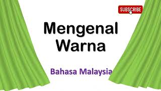 [Malay] Mengenal warna asas & warna Pelangi | Bahasa Malaysia