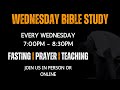 Wednesday Night Bible Study 04-02-25