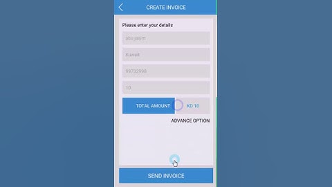 How to Create an Invoice with Mobile App