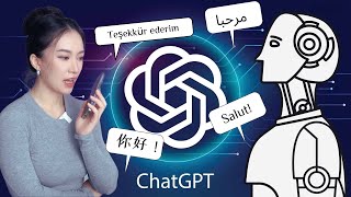 🤯😱Polyglot Chatting with AI in 7 Languages 🇬🇧🇫🇷🇸🇦🇹🇷🇮🇷🇨🇳🇩🇪