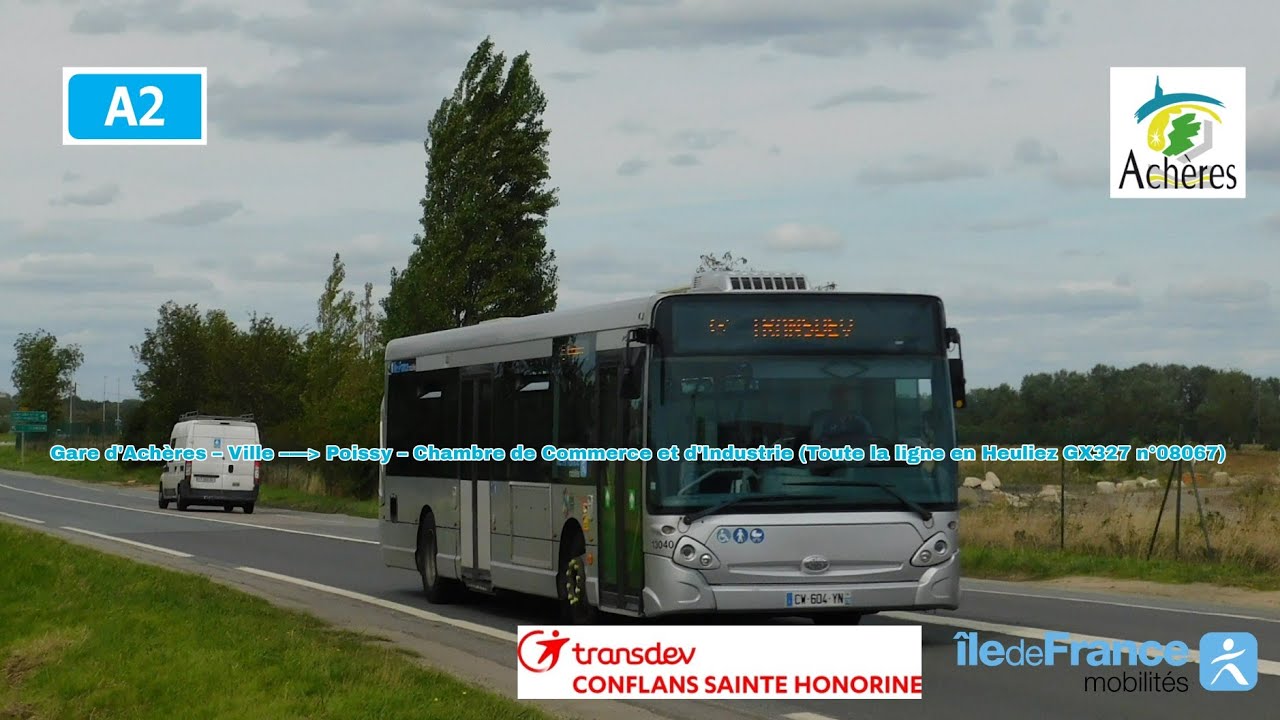 [Ligne A2 Transdev Conflans] GX327 n°08067 - Achères Ville à Chambre de Commerce et d'Industrie