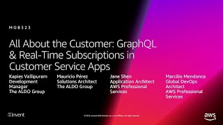 AWS re:Invent 2018: GraphQL & Real-Time Subscriptions in Customer Service Apps (MOB323) screenshot 5