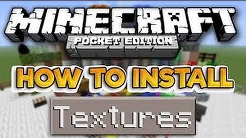 HOW TO INSTALL MCPE CUSTOM TEXTURE PACKS  (0.16.0 W/ NO COMPUTER OR JAILBREAK)