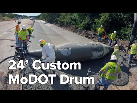 24' Custom MoDOT Drum Saves Time