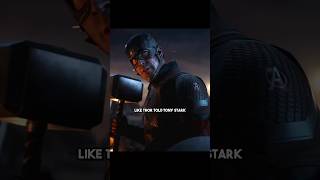 Captain America can rule Asgard like Thor told Tony Stark? 🤔 #marvel #shorts