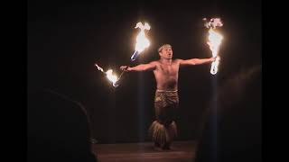 KAP Te'o Tafiti Fireknife Performance Polynesian Cultural Center 2002 by Clark Hathaway 6,736 views 2 years ago 7 minutes, 54 seconds