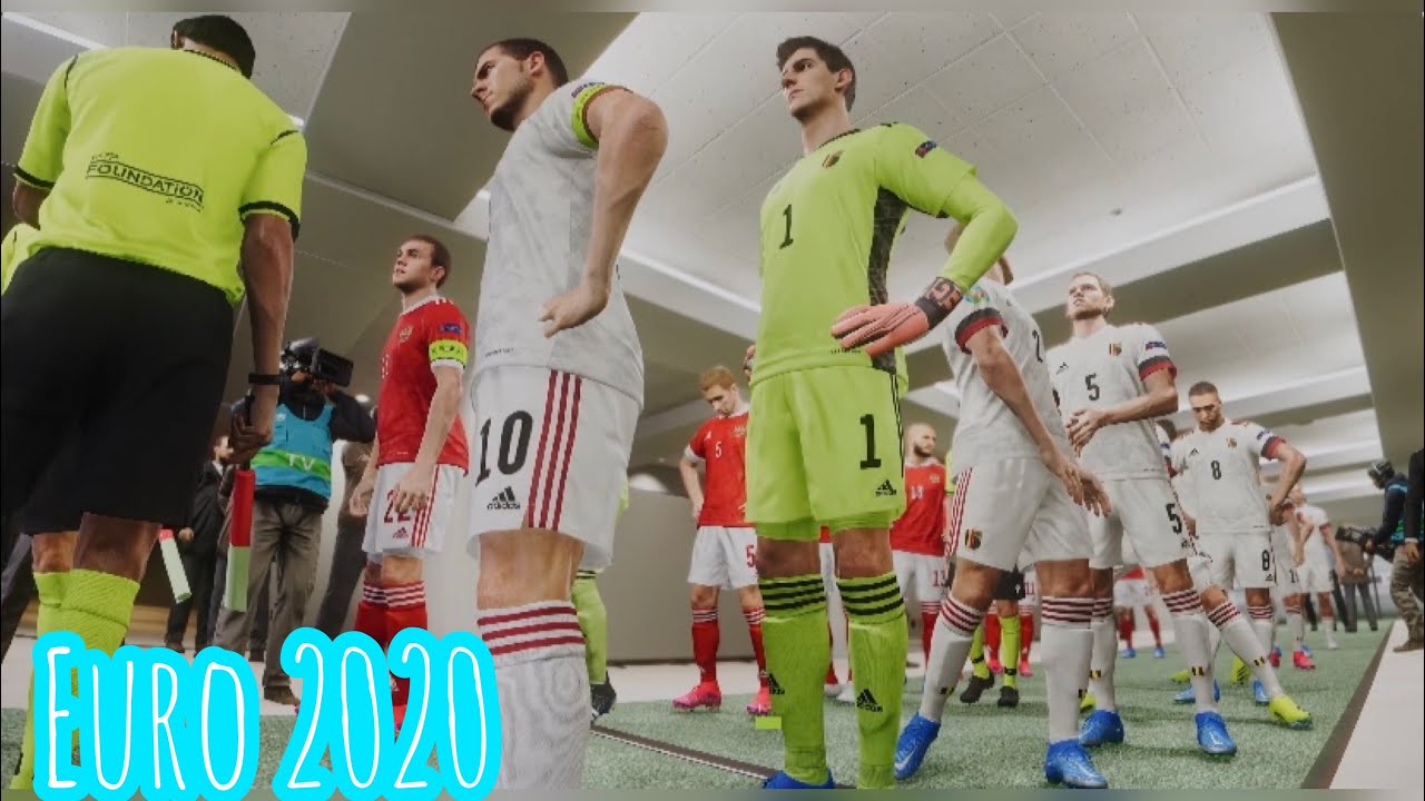 Euro 2020 - Belgium V Russia Matchday 1 Simulation 4K (Xbox Series X)
