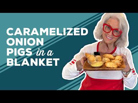 Love & Best Dishes: Caramelized Onion Pigs in a Blanket Recipe | Tailgate Week