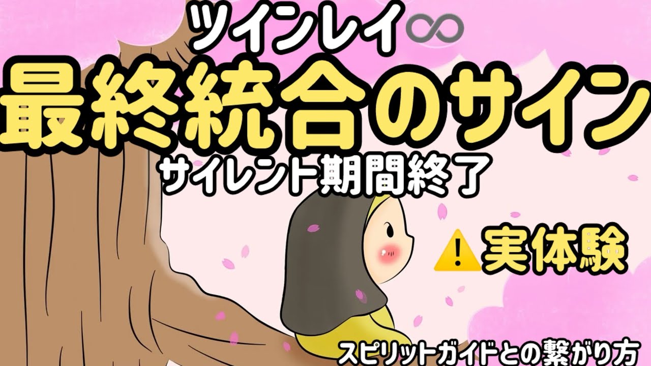 実体験♾️ツインレイ最終統合のサインとは？➕スピリットガイドの存在