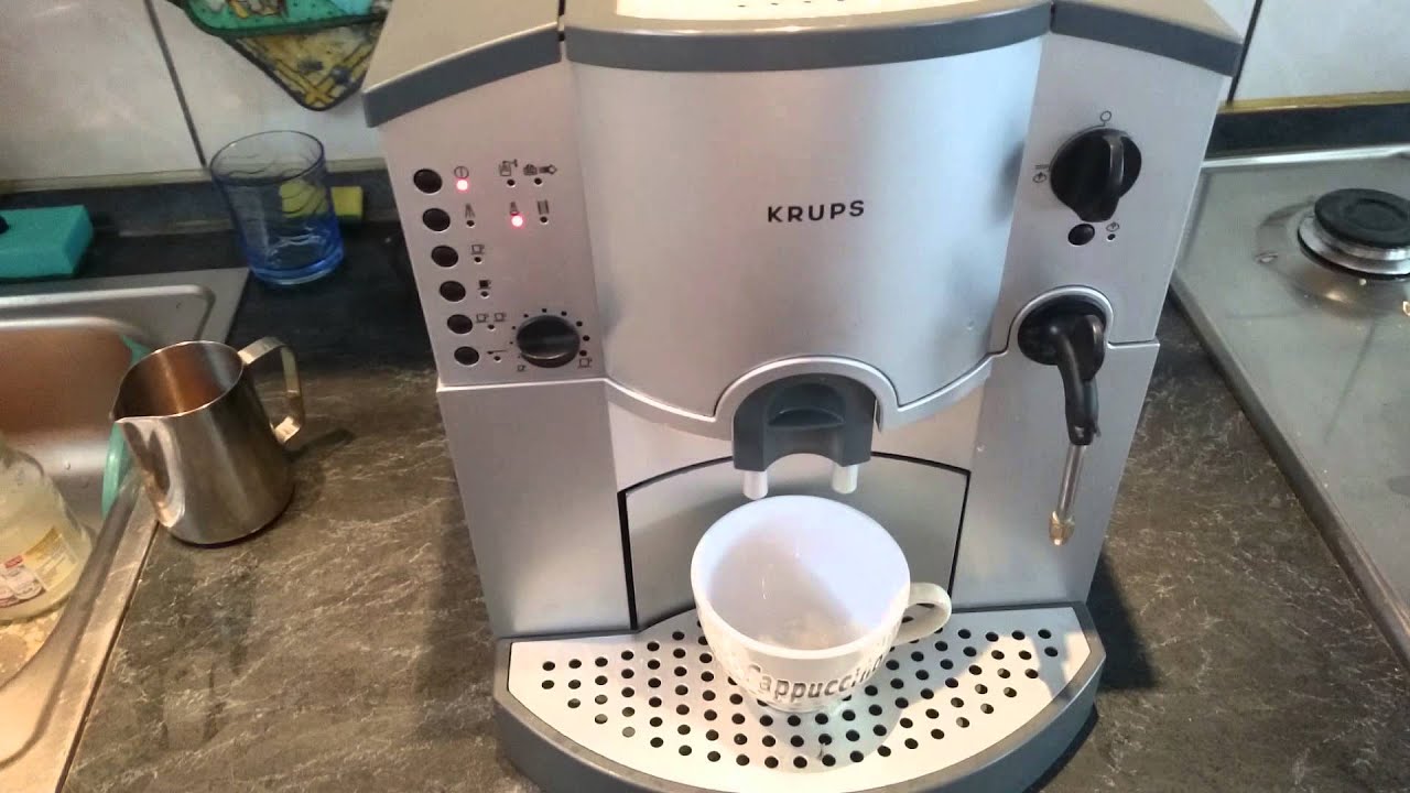 Cappuccino készítése kávégéppel