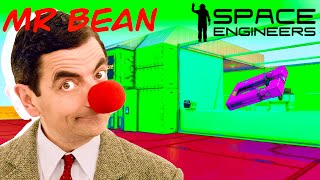 Mr Bean Builds A Clang Drive In Space Engineers