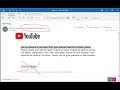 Youtube Warning Phishing We&#39;ve received a complaint that your channel has lots of spam videos