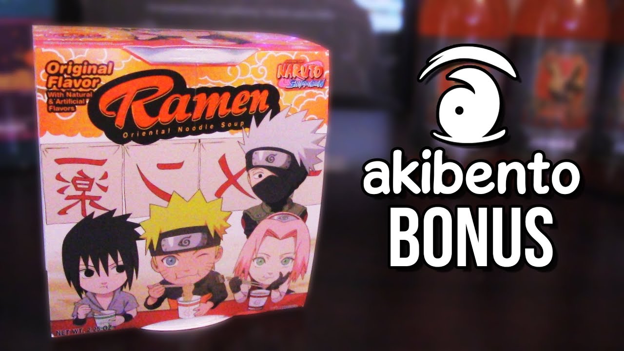 Akibento Bonus Naruto Ramen Review Youtube