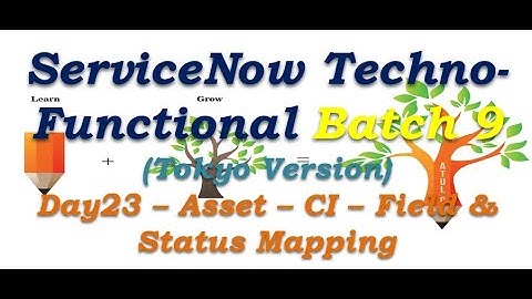 Batch 9 | Day 23 | Asset - CI Field - Status Mapping  || Tokyo #Shorts #Short