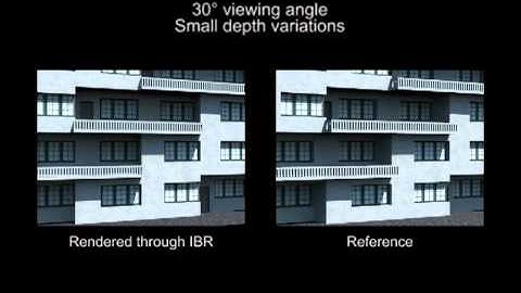 Perception of Visual Artifacts in Image-Based Rendering of Façades