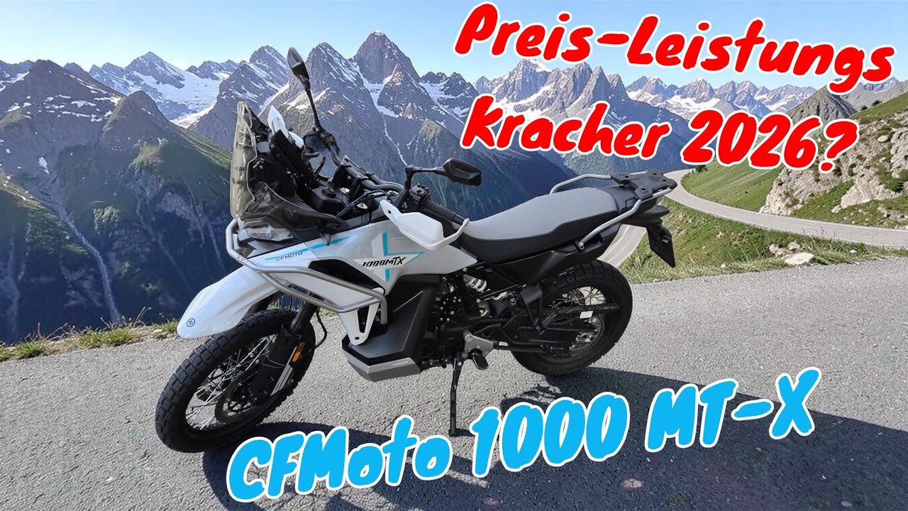 CFMoto 1000 MT-X | Das Preis-Leistungsmotorrad 2026? | 112 PS mit allem ...