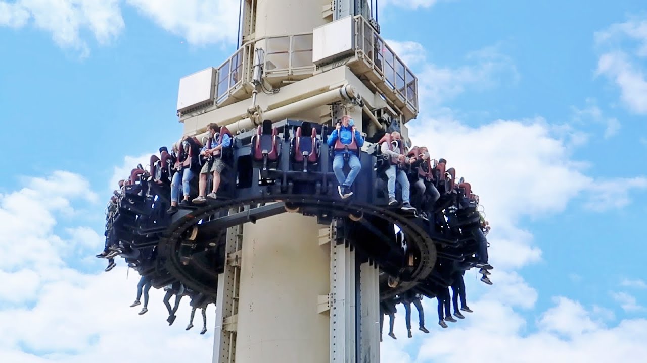 The High Fall (Offride) Video Movie Park Germany 2020