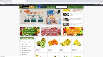 Source code website bán hàng thực phẩm