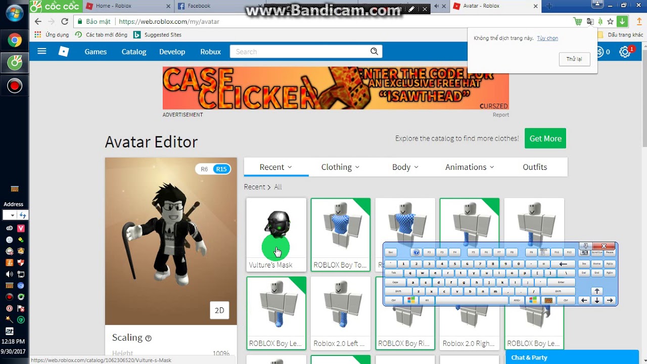 Roblox Code Nhan Non Vultures Mask Youtube - meiphuong code roblox 2019