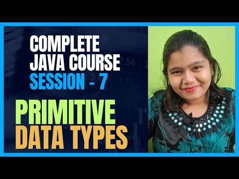 Java Full Course 7: Primitive Data Types in Java | IntelliSkills