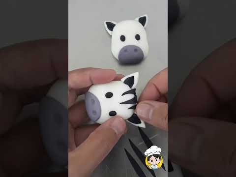 Zebra Cupcake Toppers