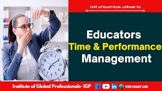 Educators Time & Performance Management